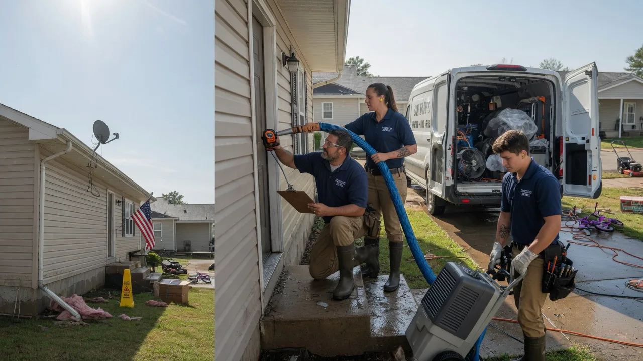 Ceiling Water Damage Restoration in Cashton, WI near me